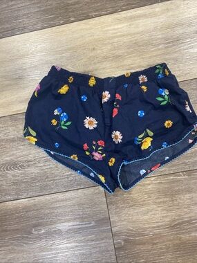 By Anthropologie Dolphin Style Boxer Floral Shorts